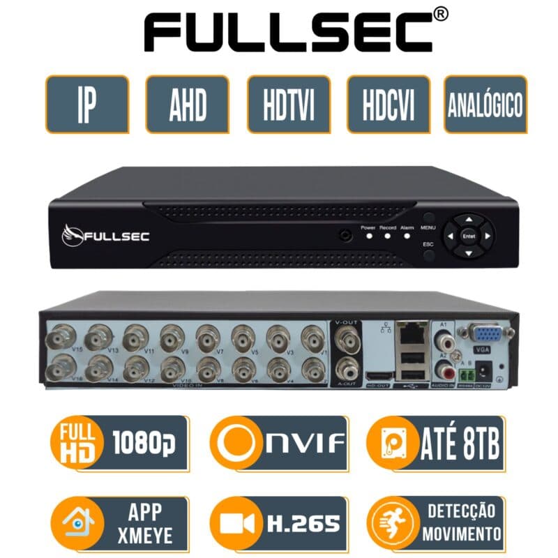 1279-720p Kit CFTV Fullsec 1279-720p