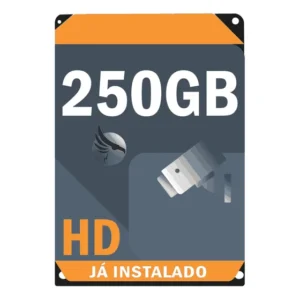 HD 250GB para Gravador de CFTV - USADO, com garantia de 3 meses