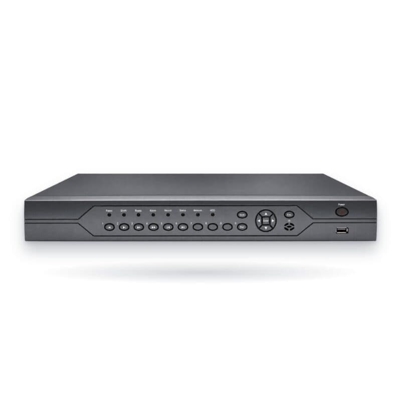 DVR 32 canais híbrido XVR 6 em 1 1080N Fullsec FSM-XVR32, visto de frente